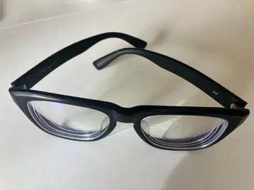 Zoff 블루라이트 차단 안경 블랙 R: -4.50 L: -5.50