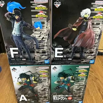 나의 히어로 아카데미아 사투 1번 복권 피규어 4체 세트