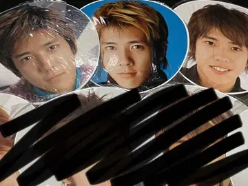 아라시 니노미야 카즈나리 부채 3개 세트