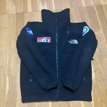 새상품급 THE NORTH FACE 블랙 플리스 자켓 M