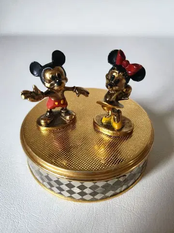 앤티크 빈티지 미키&미니 피규어