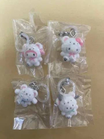 메지루시 액세서리 산리오 캐릭터즈 ~푹신푹신 스노우~ 4종