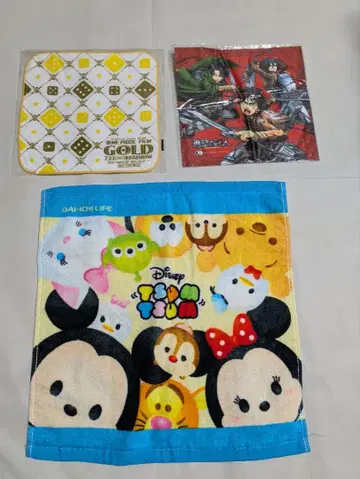 캐릭터 타월 (여러가지) 23장 세트