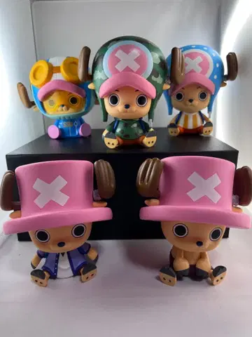 원피스 초파 피규어 5체 세트