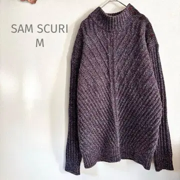 샘 스크리, 버튼 디자인, 니트 스웨터, 이탈리아 실 니트