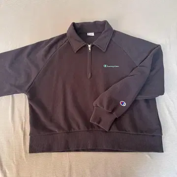 Champion 하프 지퍼 맨투맨 L