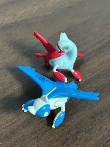 라티오스 라티아스 피규어 세트 당시물 초레어