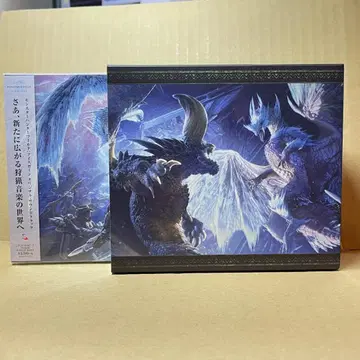 몬스터 헌터 월드 아이스본 사운드트랙 한정판 슬리브 케이스 포함