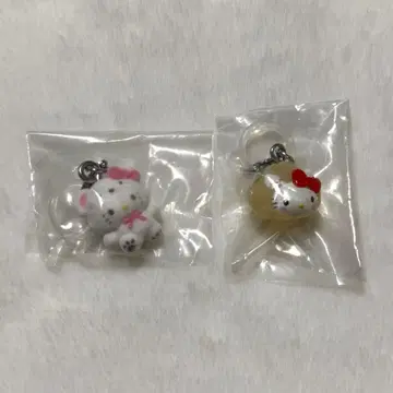 ( 즉시 구매 OK ) 산리오 키티 메지루시 액세서리 2개 세트