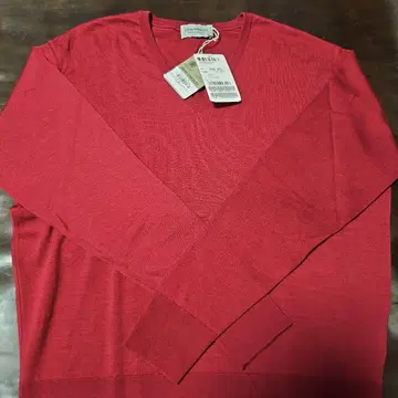 JOHN SMEDLEY 하이 게이지 V 니트