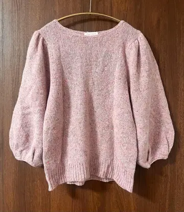 [ 최종 가격 ] DEMYLEE 데 퍼프 슬리브 니트