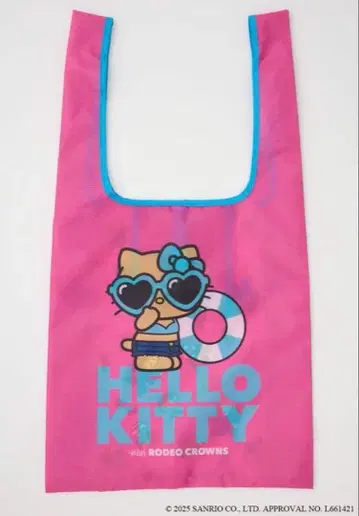 미개봉 새상품 로데오 크라운 산리오 일광화상 키티 에코백 헬로키티
