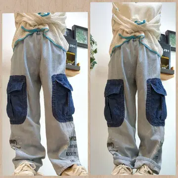 사이드 포켓 리메이크 하의