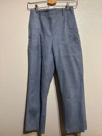 라이트 블루 스트레이트 팬츠