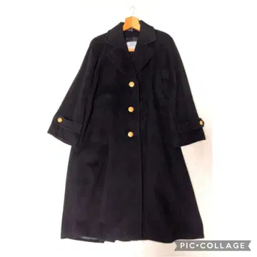 아쿠아 스큐텀 캐시미어 혼방 울 코트 체스터 코트 A라인