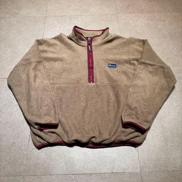 Penfield 플리스 자켓 하프 지퍼 usa제 옅은 브라운 L