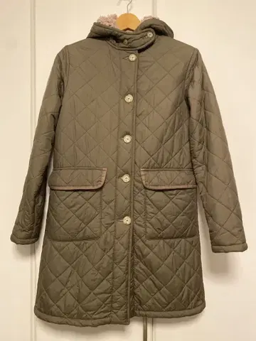 [ 새상품급 ] 매킨토시 퀼팅 코트 자켓 38(M) 카키