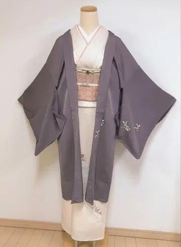 단벌의 긴 겉옷 고급 손그림 유젠 에바 무늬 손바느질