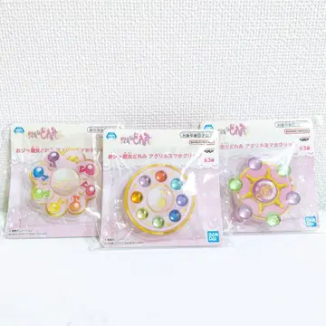 오쟈마녀 도레미 아크릴 스마트폰 그립 전 3종 세트