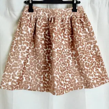 M'S GRACY 레오파드 플레어 스커트