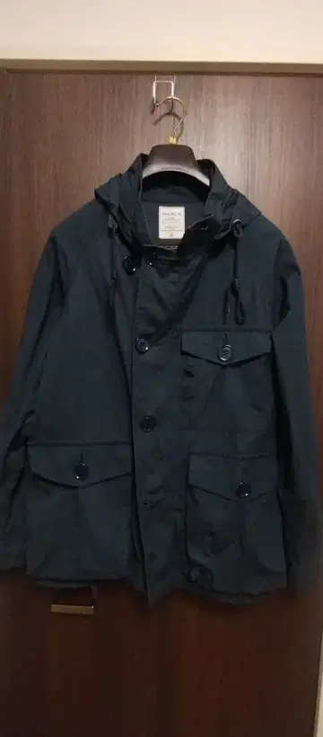 WORKERS RAFPARKA 네이비 마운틴 파카 프론트 버튼