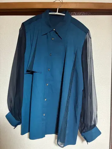 [일부 주름 있음] 시어 플리츠 셔츠 HARE 하레