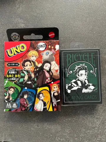 귀멸의 칼날 BICYCLE 바이시클 카드놀이 UNO 세트