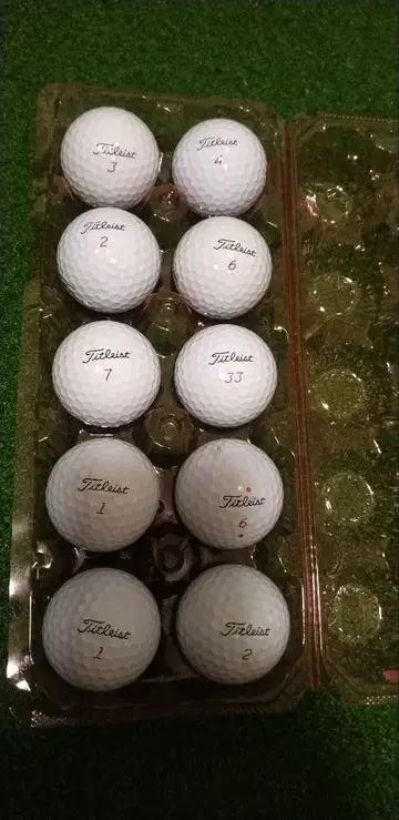 최신 25년 모델 새상품급 타이틀리스트 PRO V1x 로스트볼 10개