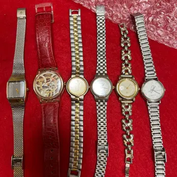 아날로그 시계 세트 6점