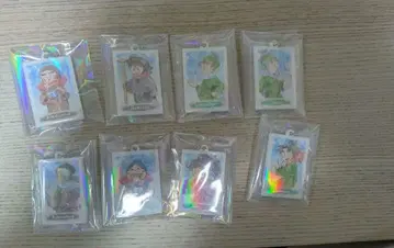 닌타마 란타로 / 가챠가챠 / 파샤코레 아크릴 키링 / 8개 세트