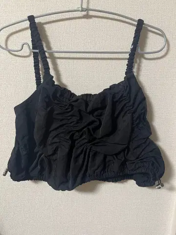 [ 완판템 ] OMMO SPIRAL SHIRRING BUSTIER