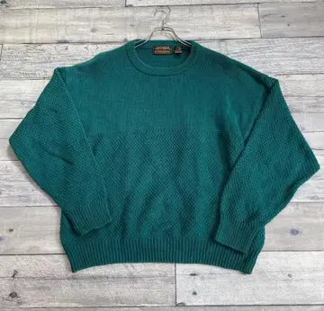 80's 90's Eddie Bauer 에디 바우어 블랙 택 니트