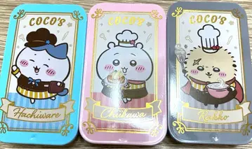 Coco's 캐릭터 캔 세트 3개