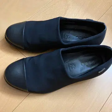 ecco 고어텍스 슬립온 에코 방수 가죽 신발 산책 비즈니스