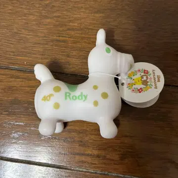 [ 새상품 ] Rody 로디 마스코트 40주년 2024 화이트 릴리