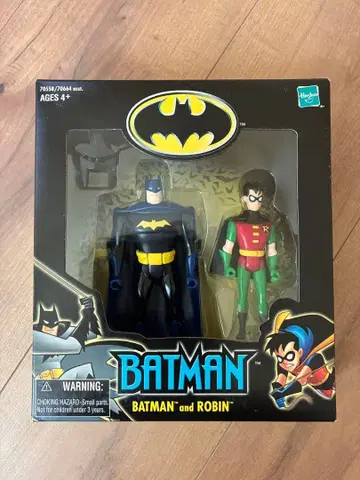 미개봉 배트맨 & 로빈 피규어 월마트 한정판 박스 세트