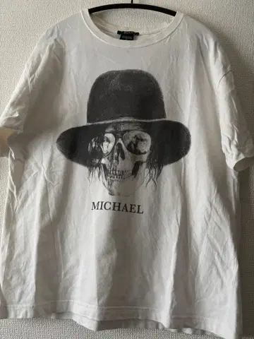 [ BIAS ] 마이클 잭슨 스컬 T셔츠