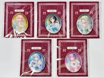 BanG Dream! 타원 캔뱃지 니시키 하나유메 ver. 전종