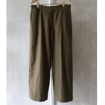 정가 25,300엔 YAECA CHINO WIDE 몰스킨 팬츠
