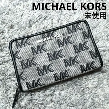 [ 미사용 ] MICHAEL KORS 지퍼 어라운드 카드 케이스 지갑