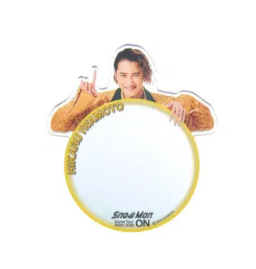 이와모토 테루 거울 스티커