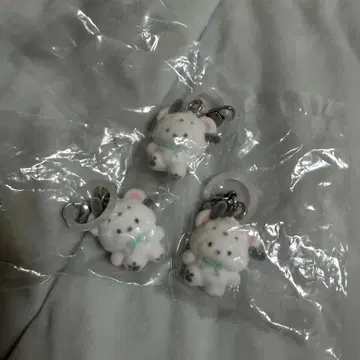 산리오 메지루시 액세서리 복슬복슬 스노우 포차코