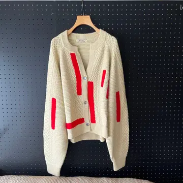 블랑버스 BLANCbasque blancbasque 가디건 니트