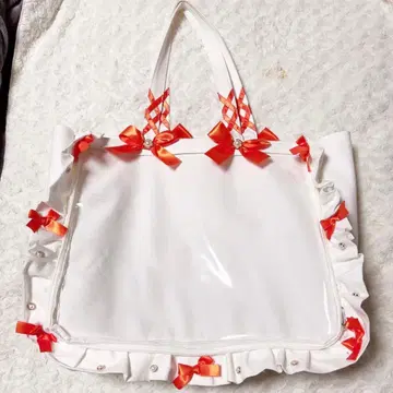 자카마트 이타백 화이트 x 오렌지