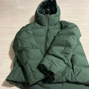 UNIQLO 다운 자켓 M 다크 그린