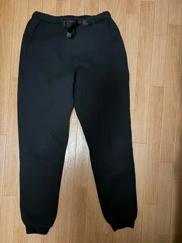 그라미치 블랙 조거 팬츠 S