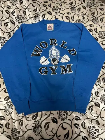 WORLD GYM 트레이닝복 파랑 미국제