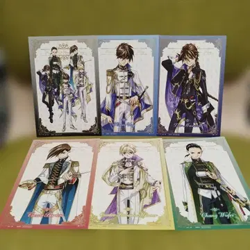 [미사용 특전만] 신기동전기 건담 W 카드 전 6종 세트