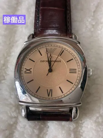 가동품 EMPORIO ARMANI 손목시계 AR-0264 아날로그