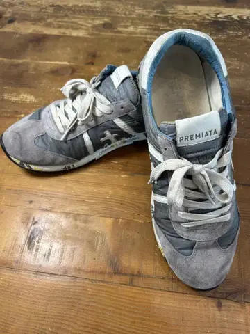 PREMIATA 스니커즈 43 블루 그레이 27cm